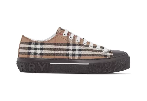 Vintage Check Low-top Sneakers - Birch Brown