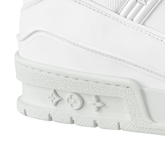 Get the Original Louis Vuitton Trainer Sneaker - White and Calf Leather for Men