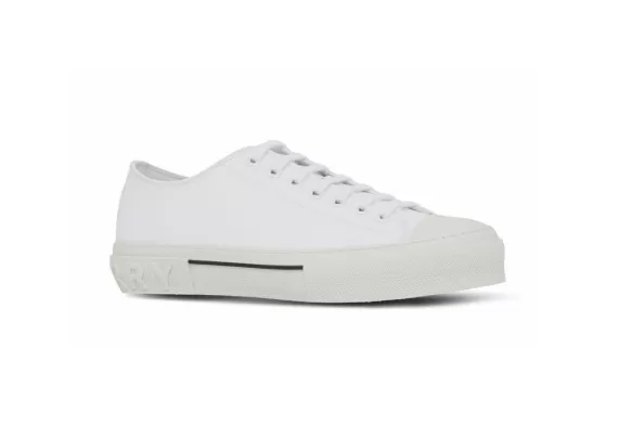 Logo-detail Sneakers - White