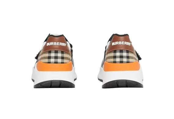 Logo-strap Vintage Check Sneakers