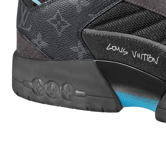 New Louis Vuitton Eclipse Monogram Canvas Sneaker for Men