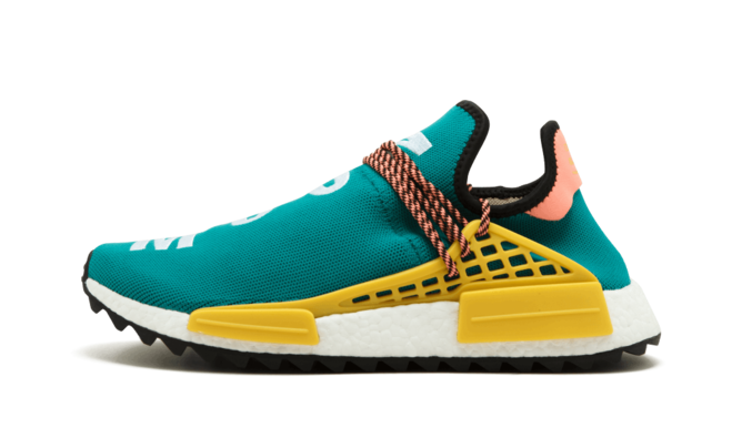 Rising Glow: Pharrell Williams NMD Human Race TRAIL SUN GLOW from Outlet