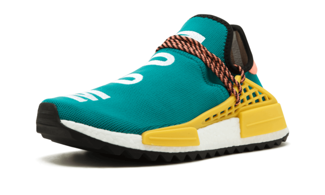 Shop Men's Pharrell Williams NMD Human Race TRAIL SUN GLOW - Outlet