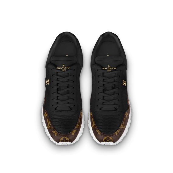 Invest in Quality - Louis Vuitton Run Away Sneaker - Black Monogram Canvas & Mesh for Men