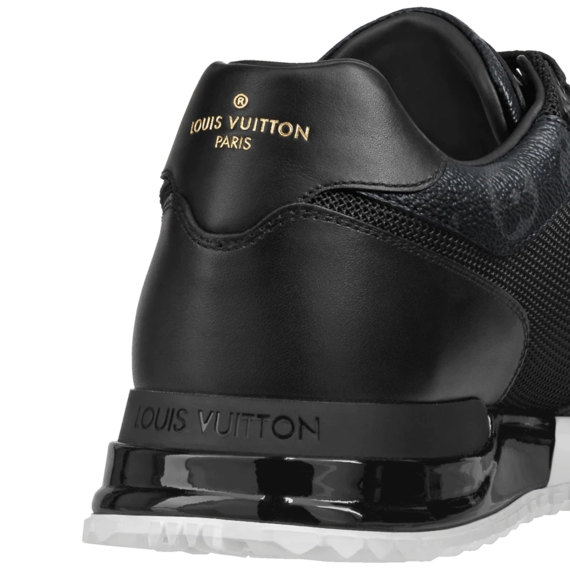 Step up your style - Louis Vuitton Run Away Sneaker - Black Monogram Canvas, Outlet, New