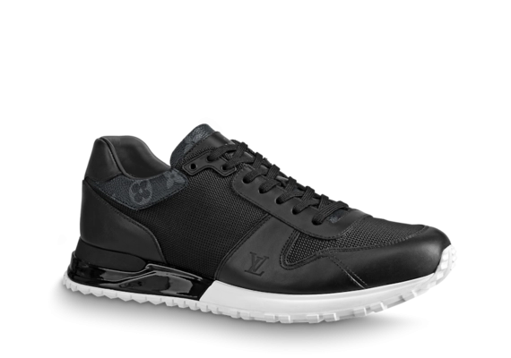 Chic leather sneaker perfect for any outfit - Louis Vuitton Run Away Sneaker - Black Monogram Canvas, Outlet