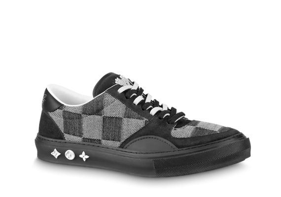 Buy New Original Louis Vuitton Ollie Sneaker - Blue Damier Denim for Men