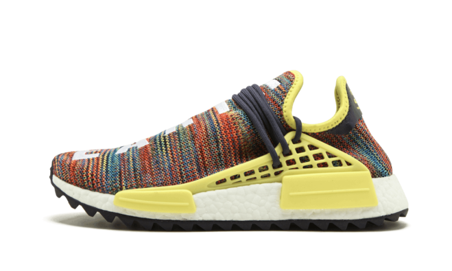 Women's Hot Multicolor Trail NMD Human Race Shoes by Pharrell Williams