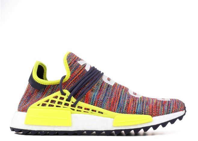 Men's Stylish Pharrell Williams Original NMD HRC TRAIL MULTICOLOR