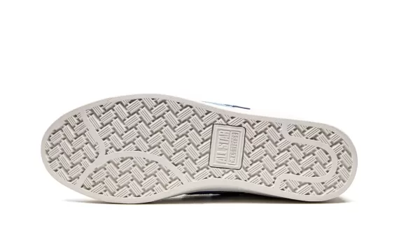 Pro Leather High - White/Coast Blue