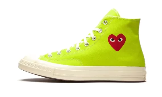 Chuck 70 CDG HI AC - Bright Green