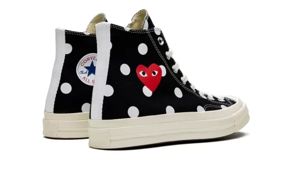 Chuck 70 CDG HI - Black/White/Egret