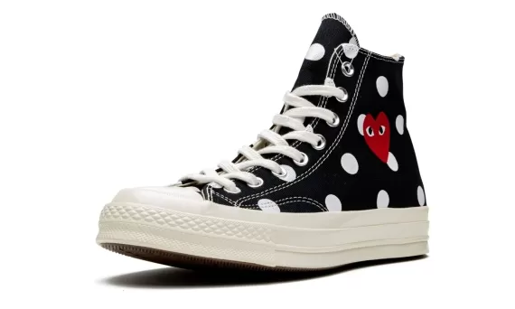 Chuck 70 CDG HI - Black/White/Egret