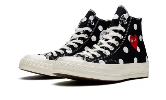 Chuck 70 CDG HI - Black/White/Egret