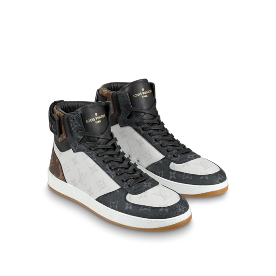 Get the Original Louis Vuitton Rivoli Sneaker Boot - Monogram Canvas for Men Now