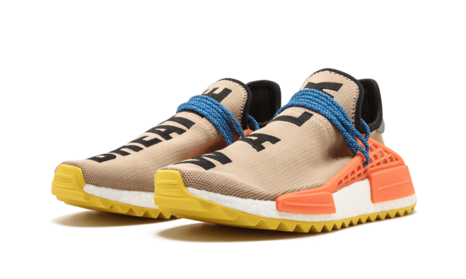 Men's Shoes from Outlet Featuring Pharrell Williams NMD Human Race TRAIL PALE NUDE