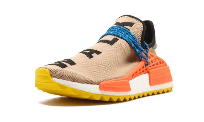 Men's Pharrell Williams NMD Human Race TRAIL PALE NUDE Shoes Available at Outlet