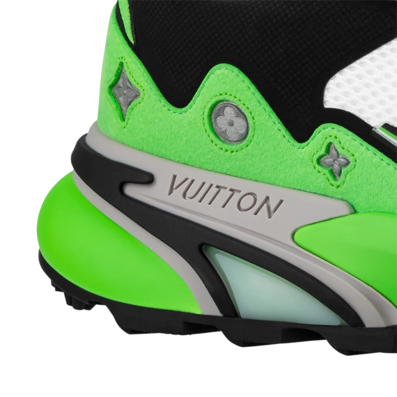 Purchase Mens Louis Vuitton Runner Tatic Sneaker w/ Green Materials