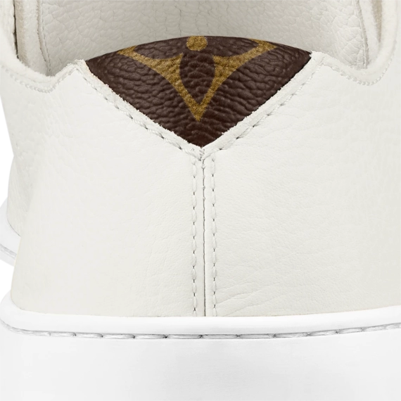Score a Deal: Louis Vuitton Resort Sneaker White Grained Calf Leather