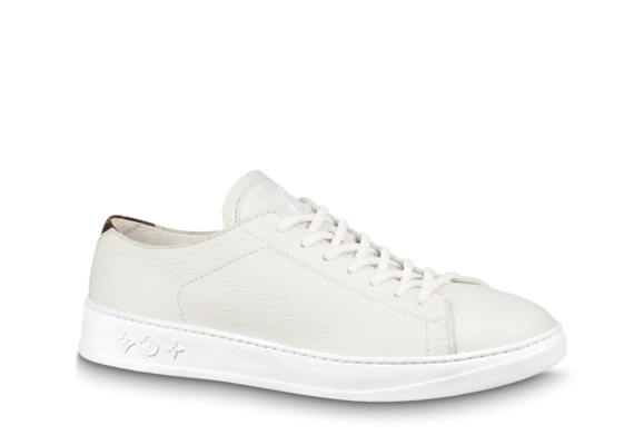 Men's Outlet Sale: Louis Vuitton Resort Sneaker - White Grained Calf Leather