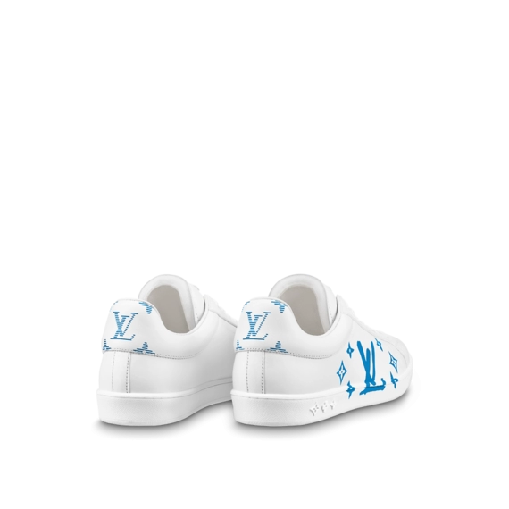 Limited Time Offer: Original Samothrace Sneaker From Louis Vuitton - White Calf Leather - Men.