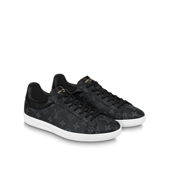 Latest Grey Eclipse Monogram Canvas Louis Vuitton Sneaker for Men - Buy Now