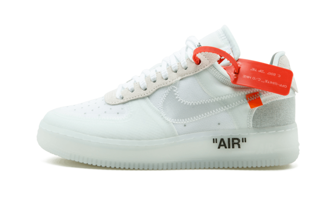 Nike x Off White Air Force 1 Low Men's Shoes - Buy Original White Color