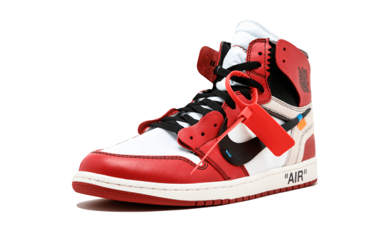 jordan one off white red