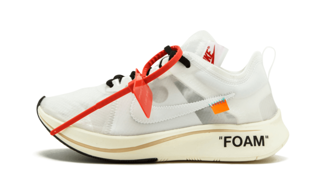 Nike x Off White Zoom Fly for Men - White Sale Original