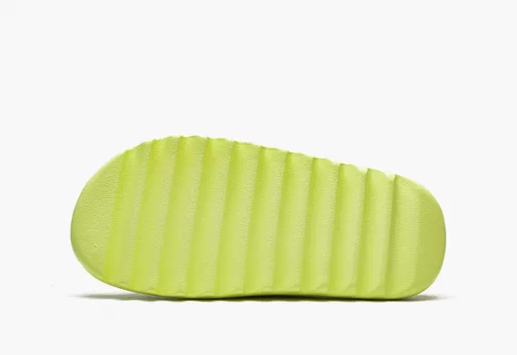 Outlet Yeezy Slide -Glow Green 2022 Women's Shoes