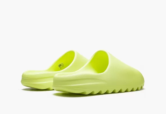 Shop Yeezy Slide -Glow Green 2022 For Women