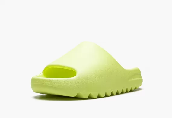 Authentic Yeezy Slide -Glow Green 2022, Women's Outlet