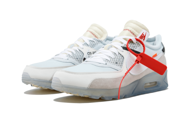 Athletic Style Women's Nike x Off White Air Max 90 - Get White in Outlet