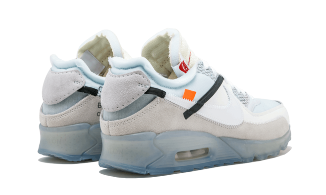 Show-Stopping Men's Nike x Off White Air Max 90 in White - Outlet Store