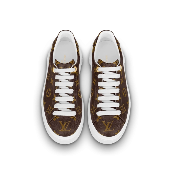 Time Out Sneaker Cacao Brown - New Women's Design From Louis Vuitton