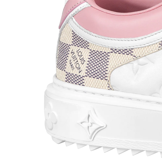 Women's Sale Louis Vuitton Time Out Sneaker Rose Clair Pink