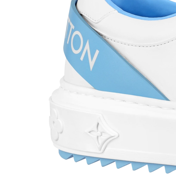 Original Louis Vuitton Time Out Sneaker - For Women - Light Blue