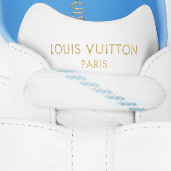 Grab an Original Louis Vuitton Time Out Sneaker - Light Blue Now