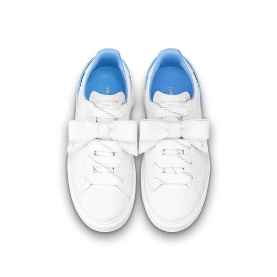 Women's Shoes - Louis Vuitton Time Out Sneaker - Light Blue
