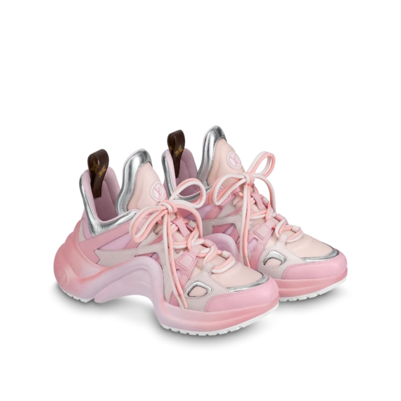 Women's Lv Archlight Sneaker Rose Clair Pink On Sale