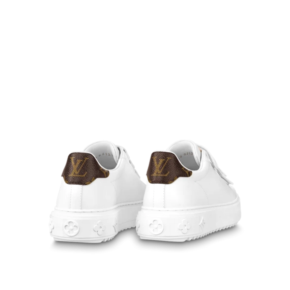Buy the Louis Vuitton Time Out Sneaker White for Women Today!