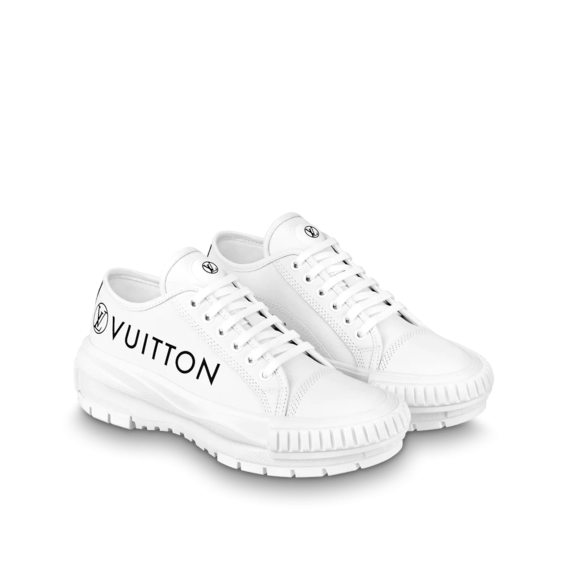 Original White Lv Squad Sneaker - Women's Outlet Sale