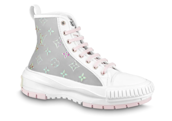 Buy Women's Original LV Squad Sneaker Boot Rose Clair Pink