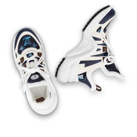 Get Navy Blue Lv Archlight Sneaker for Women