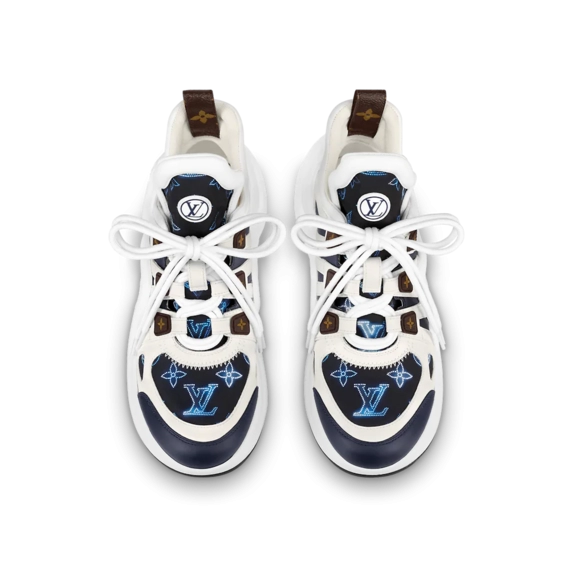 Shop Now for Navy Blue Lv Archlight Sneaker for Women