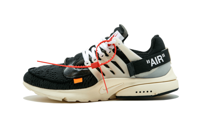 Men's Nike x Off White Air Presto in black & white