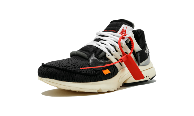 Sleek Nike x Off White Air Presto for men - black & white