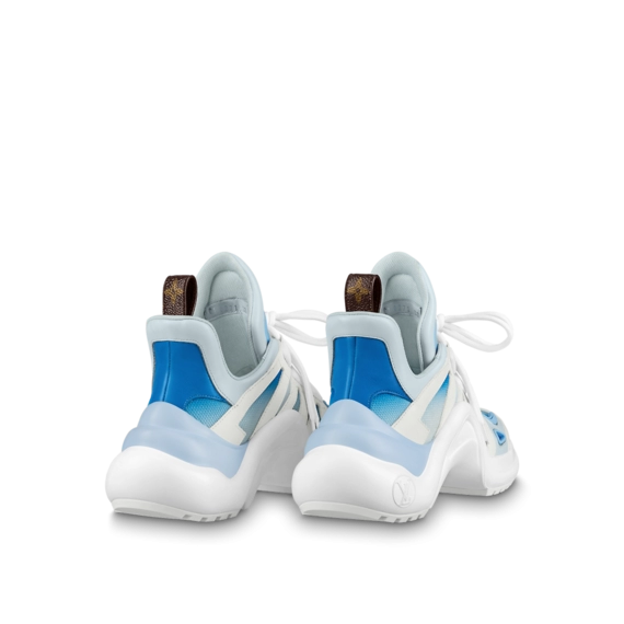 Original Lv Archlight Sneaker Light Blue for Women