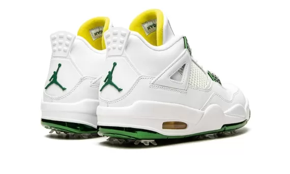 Air Jordan 4 Retro Golf - Metallic Green