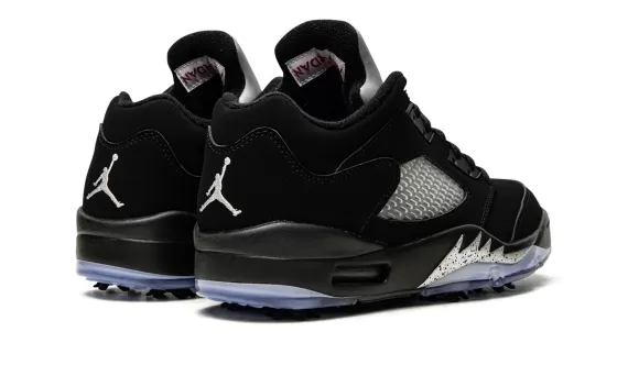 Jordan 5 Retro Low Golf - Black Metallic